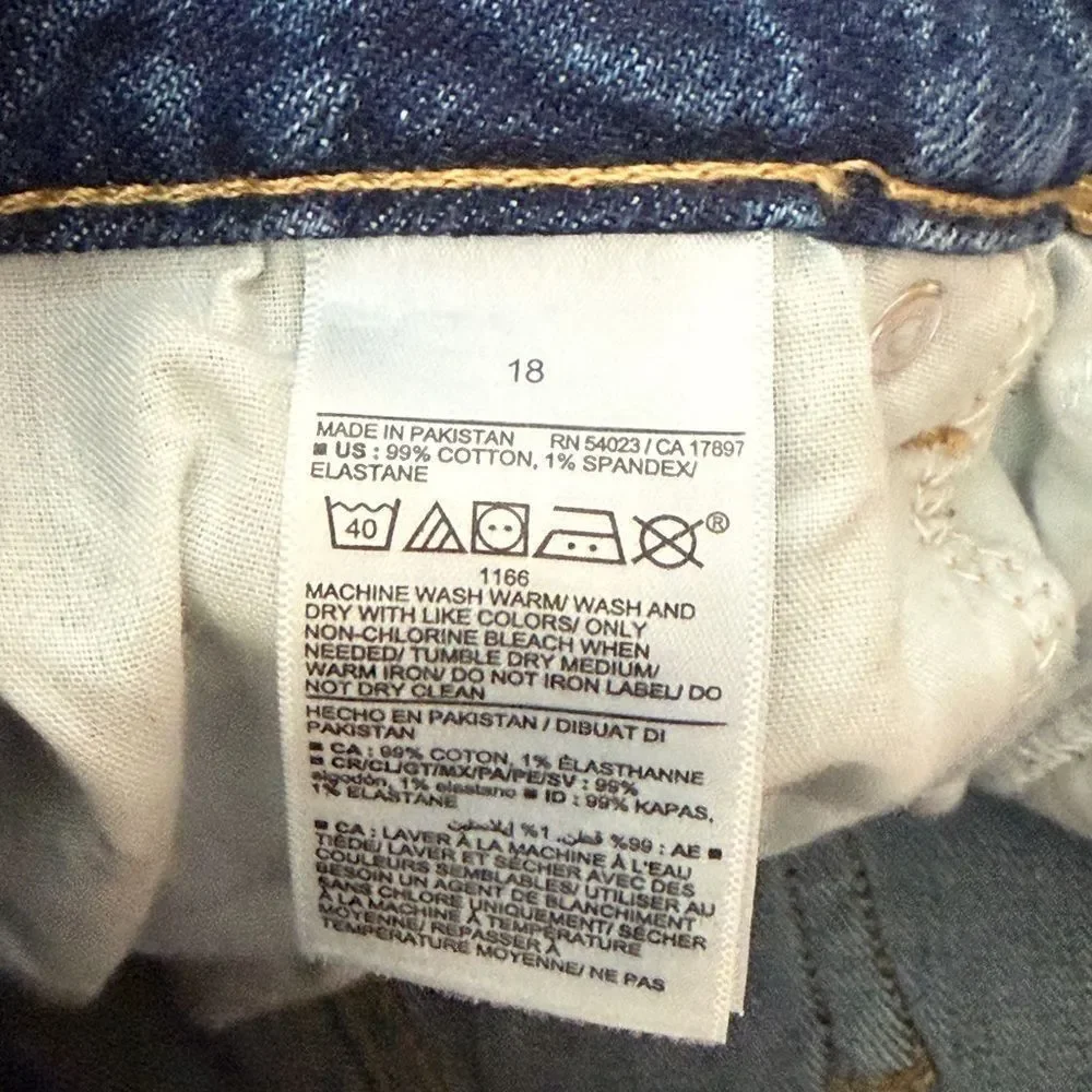 NWT Old Navy Curvy O.G. Straight High-Rise Jeans